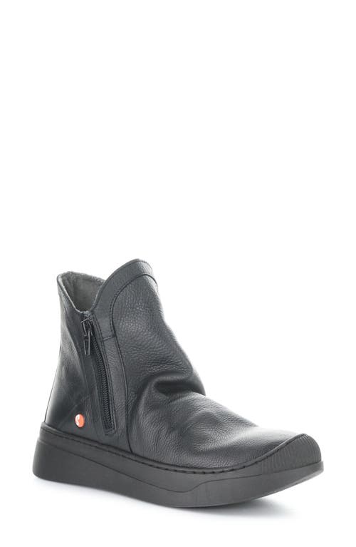 Fly London Abil Platform Wedge Bootie In Black