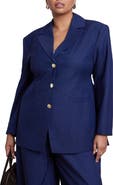 ELOQUII Nipped Waist Blazer With Back Adjuster