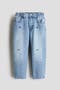 selected Light Denim Blue/Dinosaurs
