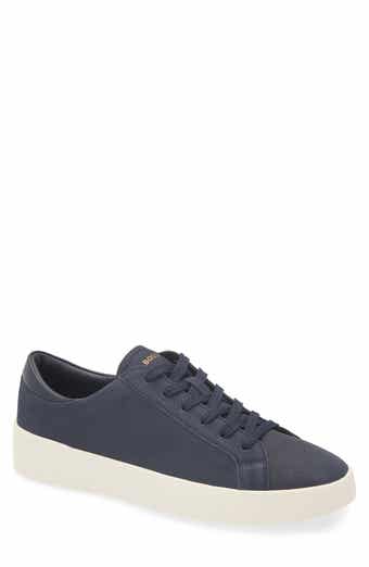 Belwar Low Top Pebbled Leather Sneaker