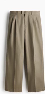 H&M Loose Fit Tailored Trousers