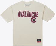 Mitchell & Ness Men's Mitchell & Ness Cream Colorado Avalanche Core Plus T-Shirt