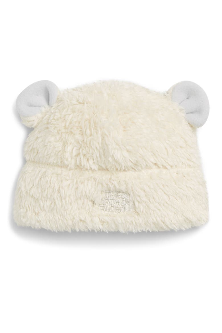 Baby Bear Faux Fur Beanie, Main, color, VINTAGE WHITE