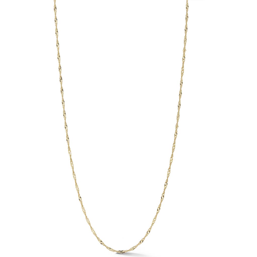 Ember Fine Jewelry Singapore Chain Necklace In Gold