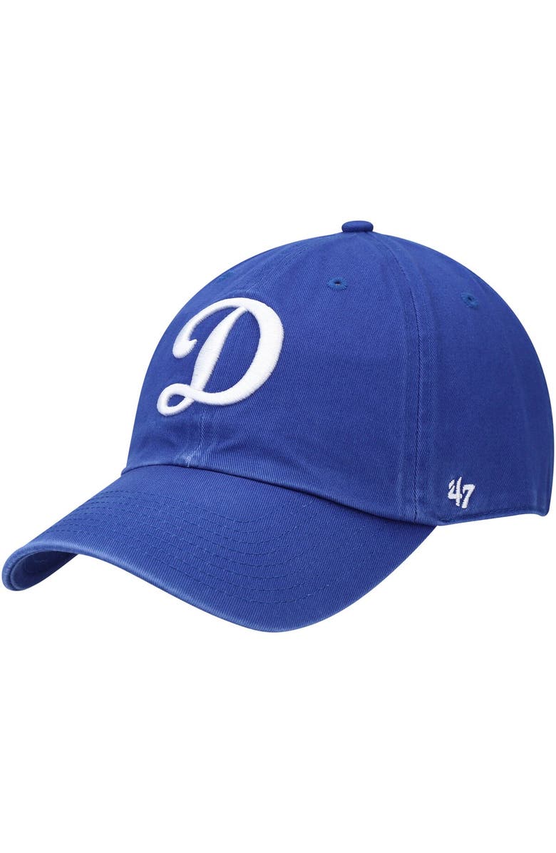 '47 Men's '47 Royal Los Angeles Dodgers Clean Up Adjustable Hat, Main, color, Royal