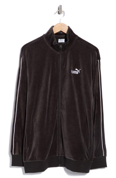 Essentials Elevated Velour Track Jacket