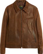 Schott NYC Leather Trucker Jacket
