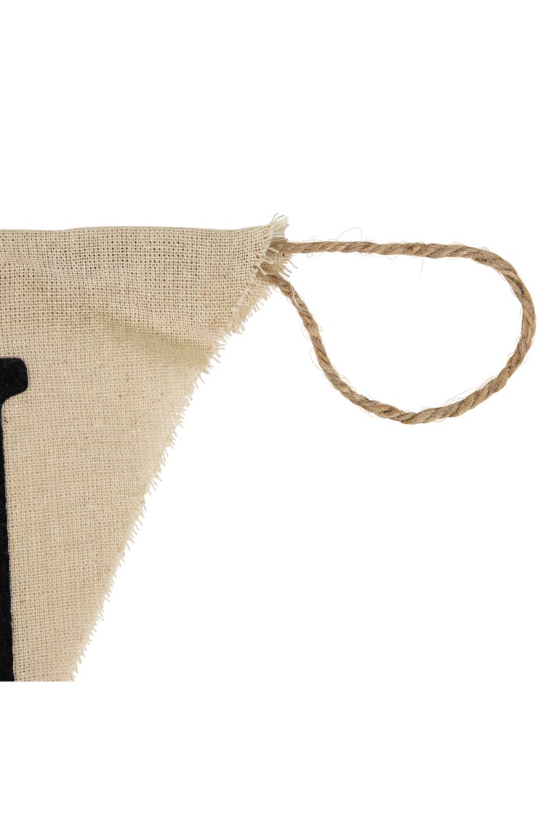 Northlight LED Lighted Happy Halloween Burlap Banner - 18.75", Alternate, color, 