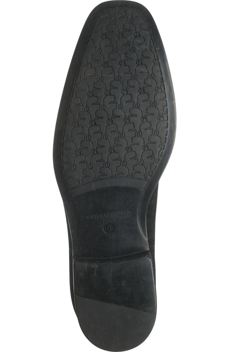 KARL LAGERFELD PARIS Suede Penny Loafer, Alternate, color,