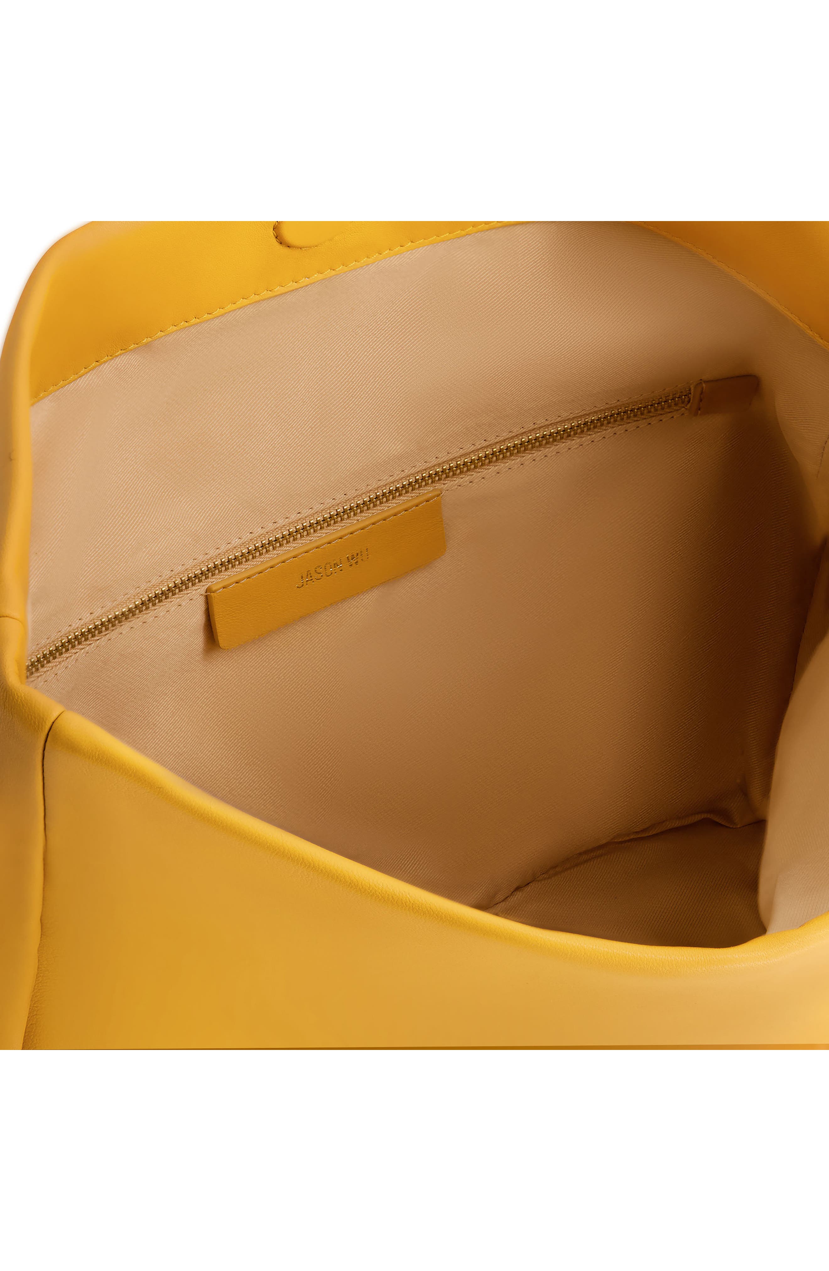 Elegant Fold-Over Clutch, Alternate, color, CUB YELLOW