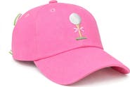 Bits & Bows Tee Time Bow Baseball Hat