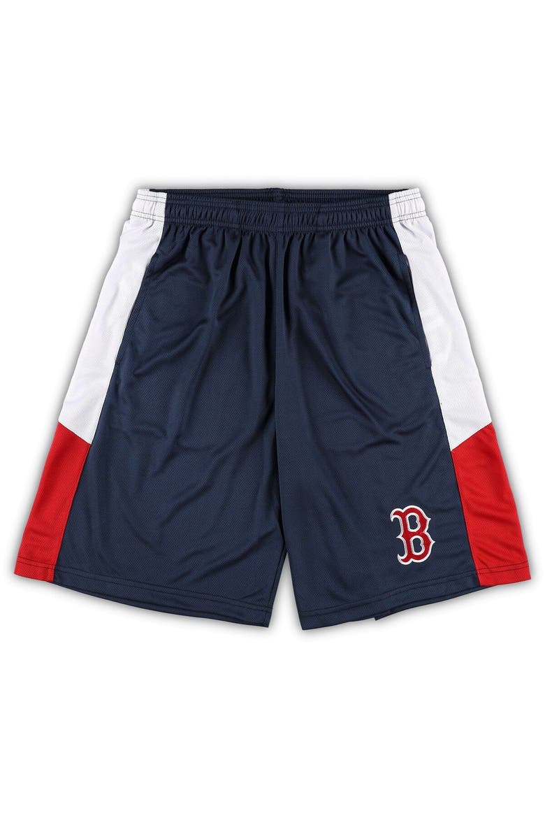Men's Navy Boston Red Sox Big & Tall Team Shorts, Main, color, Navy