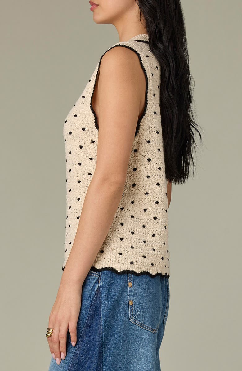 Wit & Wisdom Dot Sweater Tank, Alternate, color, 