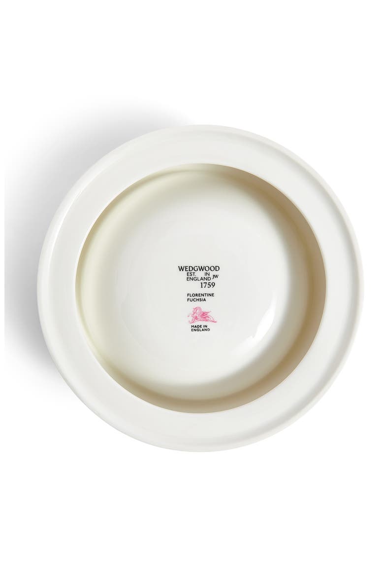 Florentine Pet Bowl, Alternate, color, FUCHSIA
