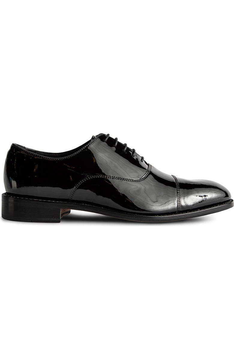Anthony Veer Clinton Cap Toe Oxford, Alternate, color, Black