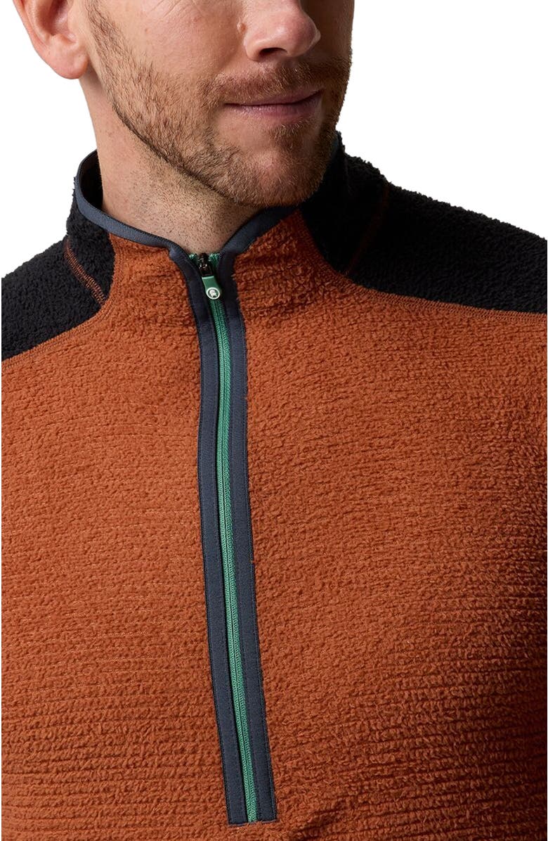 Backcountry Highliner Primaloft Air-Perm Fleece 1/4-Zip - Men's, Alternate, color, Sierra/Black