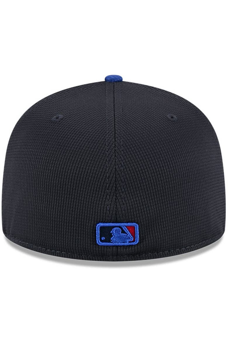New Era Men's New Era Navy/Royal Toronto Blue Jays City Connect Batting Practice 59FIFTY Fitted Hat, Alternate, color, 