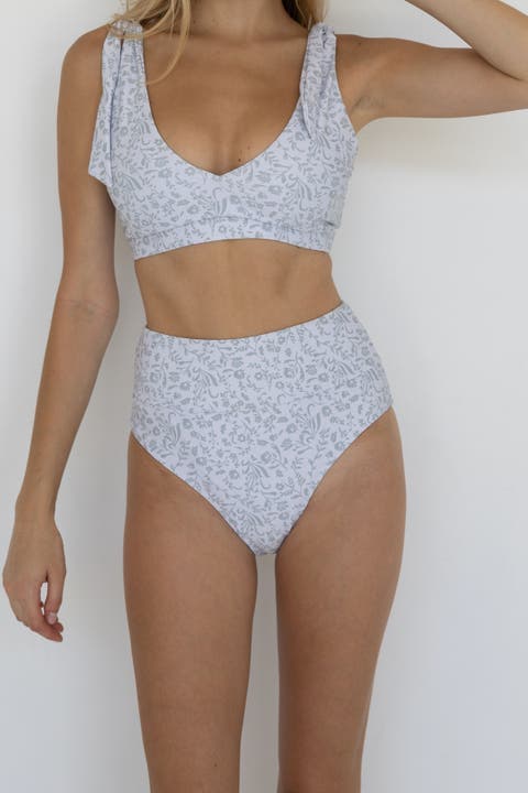 Magnolia High Waisted Bikini Bottoms