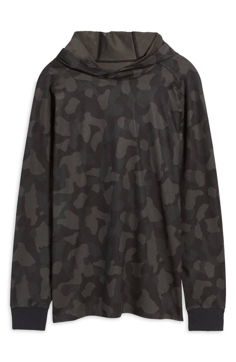 Zella Live In Print Pullover Hoodie, Alternate, color, 