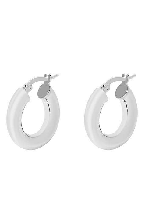 Sterling Silver Hoop Earrings Nordstrom