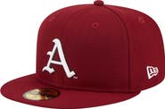 New Era Men's New Era Cardinal Arkansas Razorbacks 59FIFTY Fitted Hat