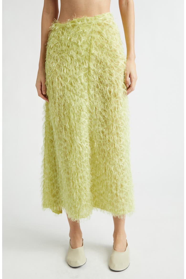 Textured Wrap Skirt, Main, color, LIME GREEN