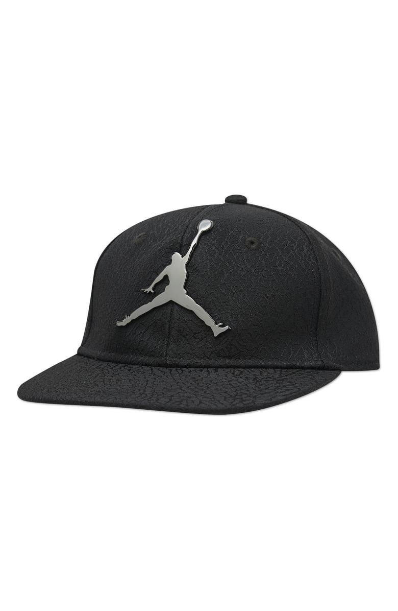 Jordan Kids' Elite Snapback Baseball Cap, Main, color, Black