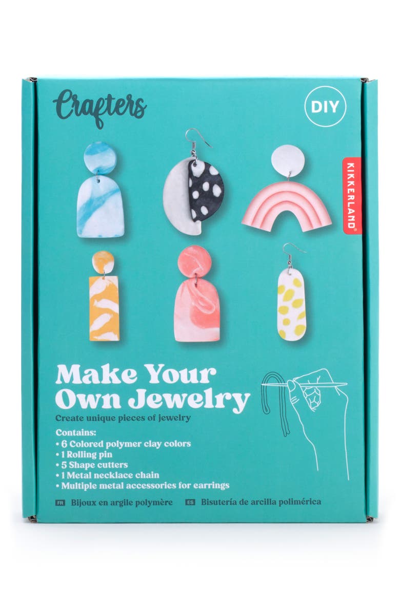 Kids' Clay Jewelry Kit, Main, color, MULTI