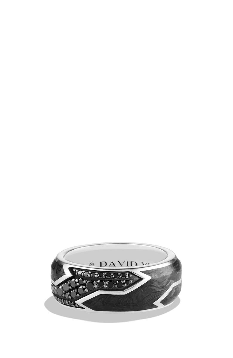 David Yurman Forged Carbon Ring, Main, color,