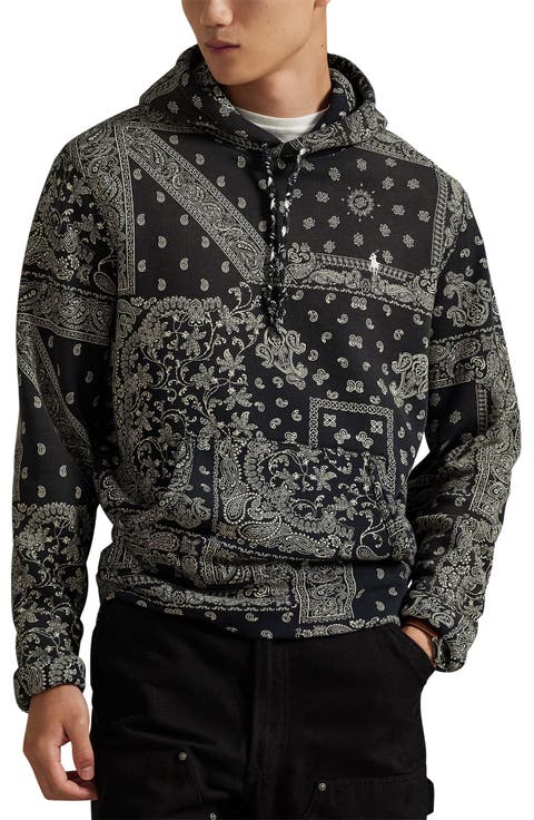 Bandana Print Hoodie