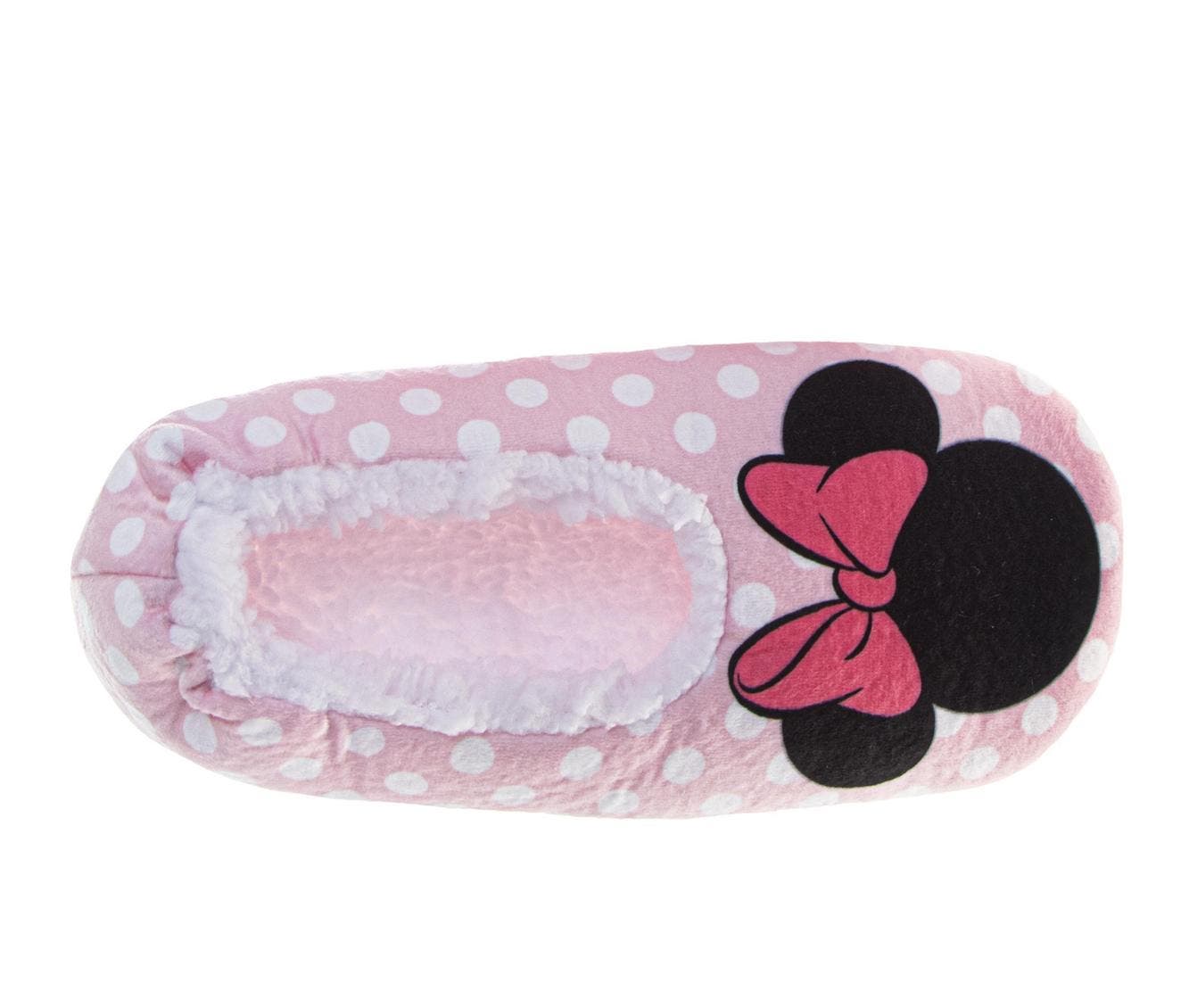 Disney Minnie Mouse Slippers, Alternate, color, Pink