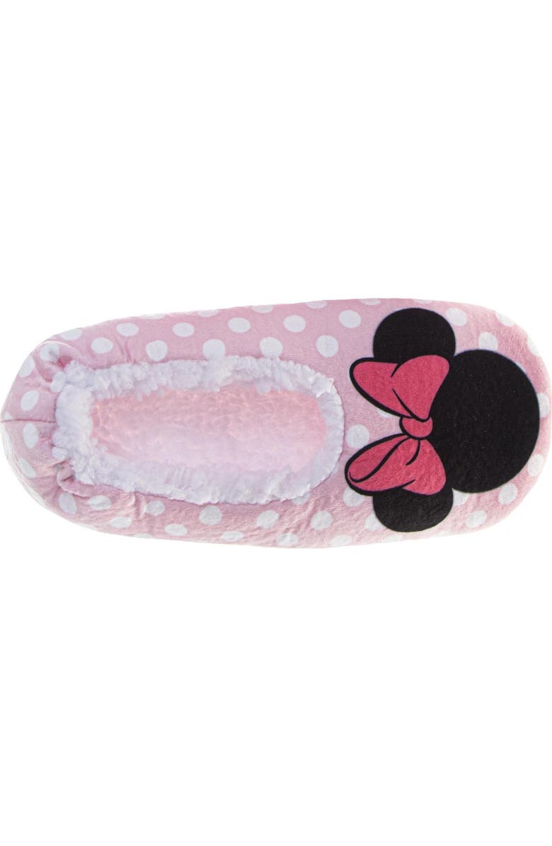Disney Minnie Mouse Slippers, Alternate, color, Pink