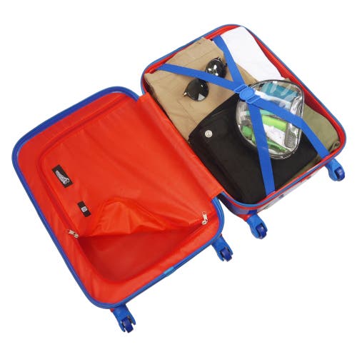 Ful Wb Superman Kids 20.5" Hard Side Spinner Carry-on Luggage