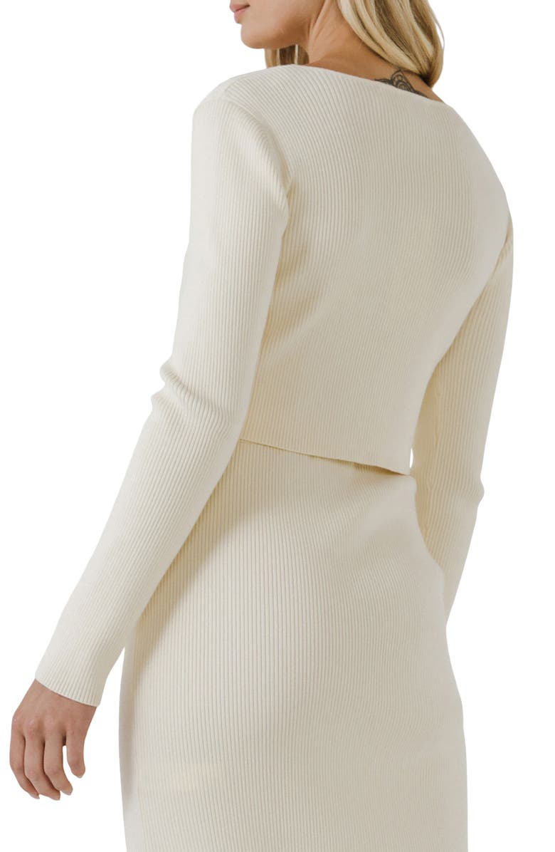 Endless Rose Crop Cardigan, Alternate, color, 