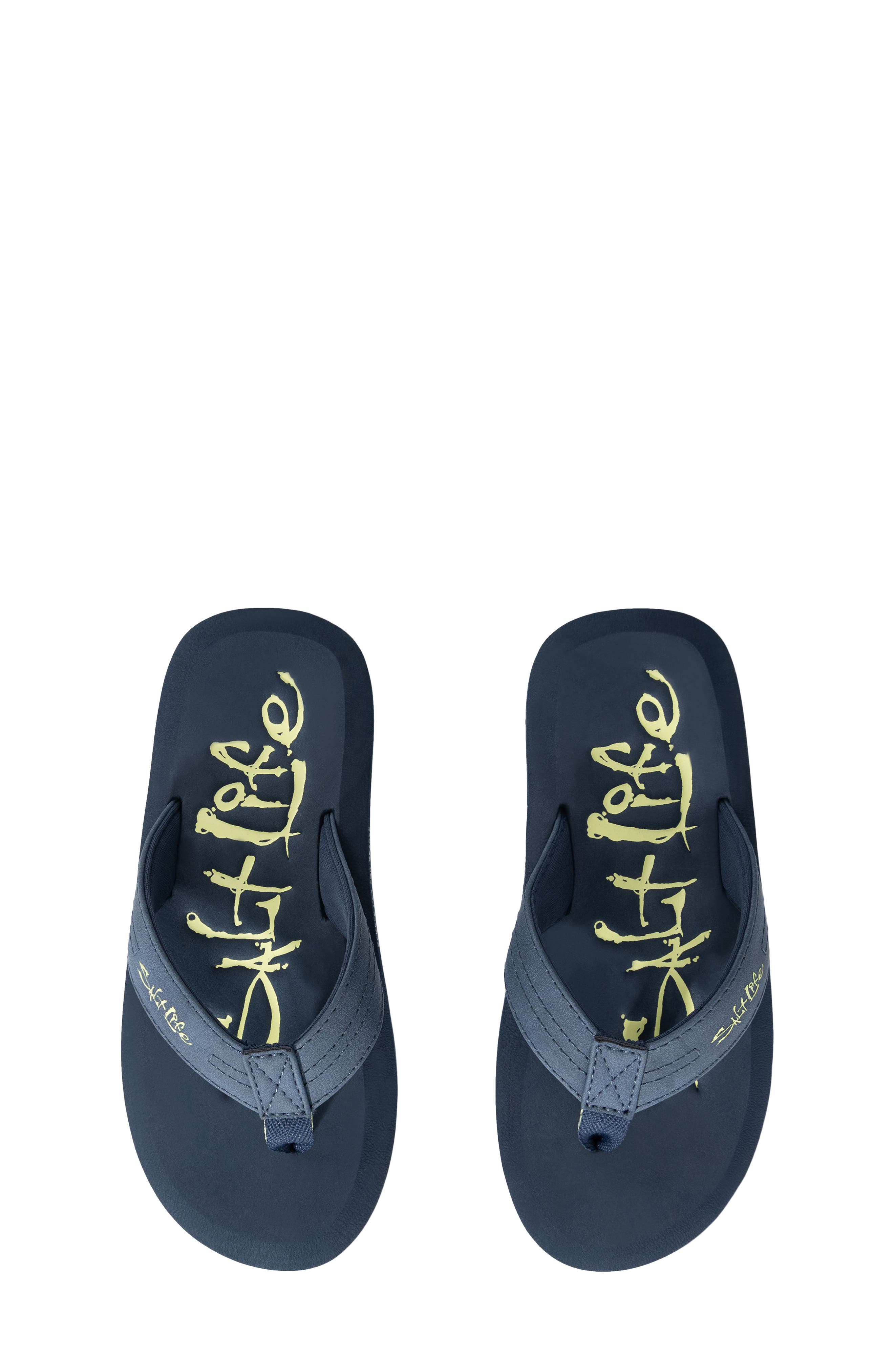Kids' The Skiff Flip Flop, Alternate, color, NAVY