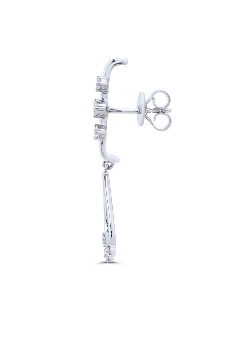 Seed2Stone Mic Drop Earrings, Alternate, color, Silver