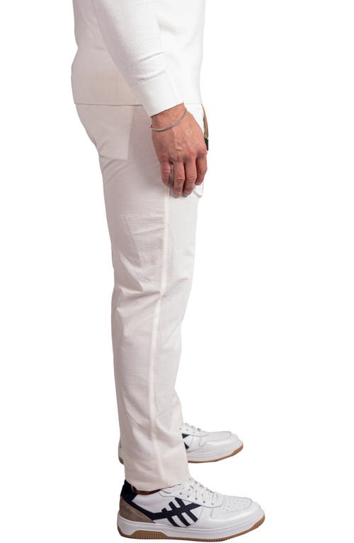 Maceoo Resistance1031off White Drawstring Pants