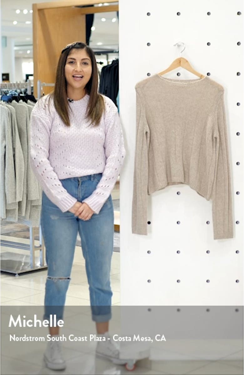 Nelley Ribbed Cashmere Sweater, sales video thumbnail