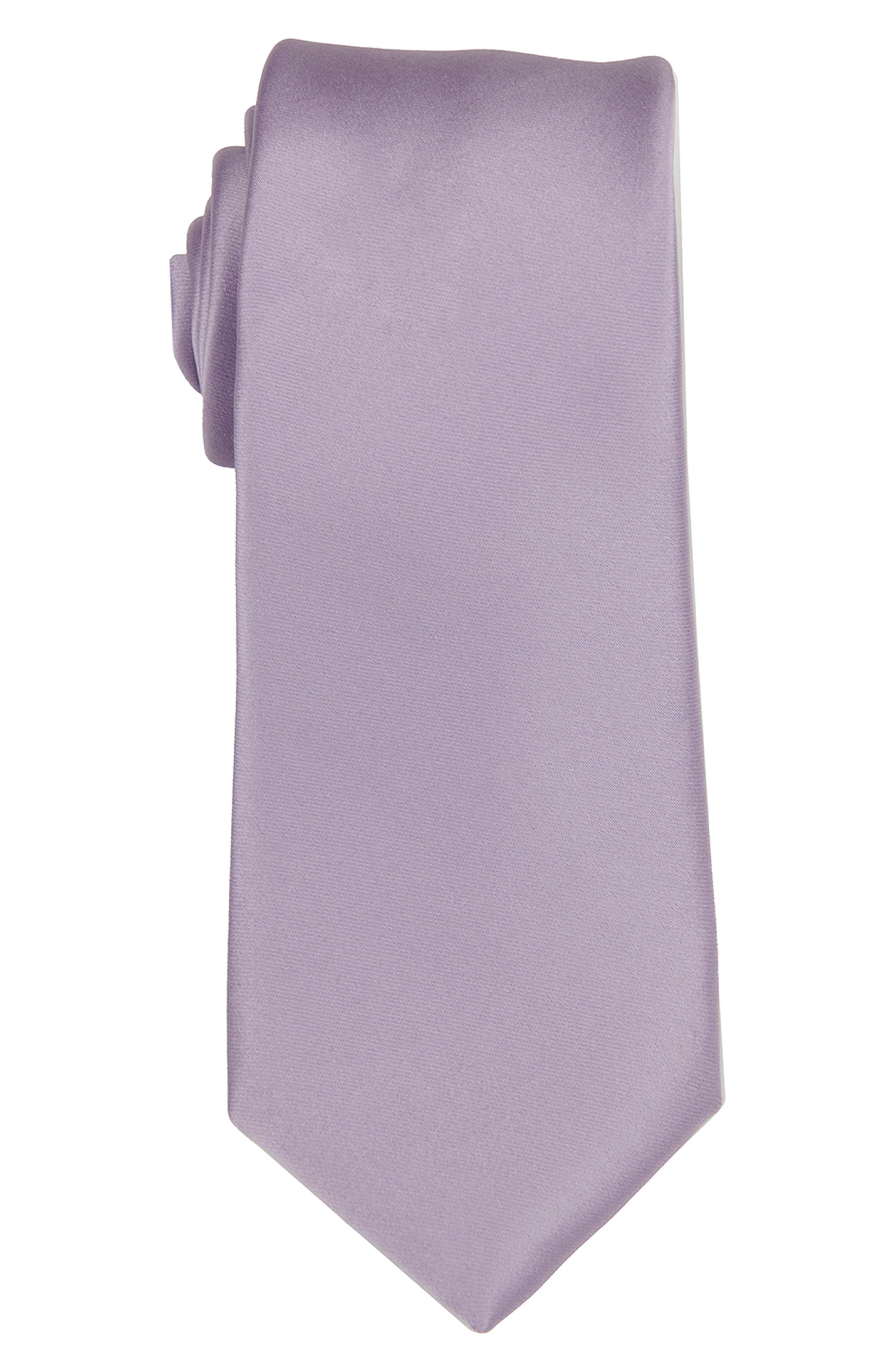 CONSTRUCT Solid Satin Tie