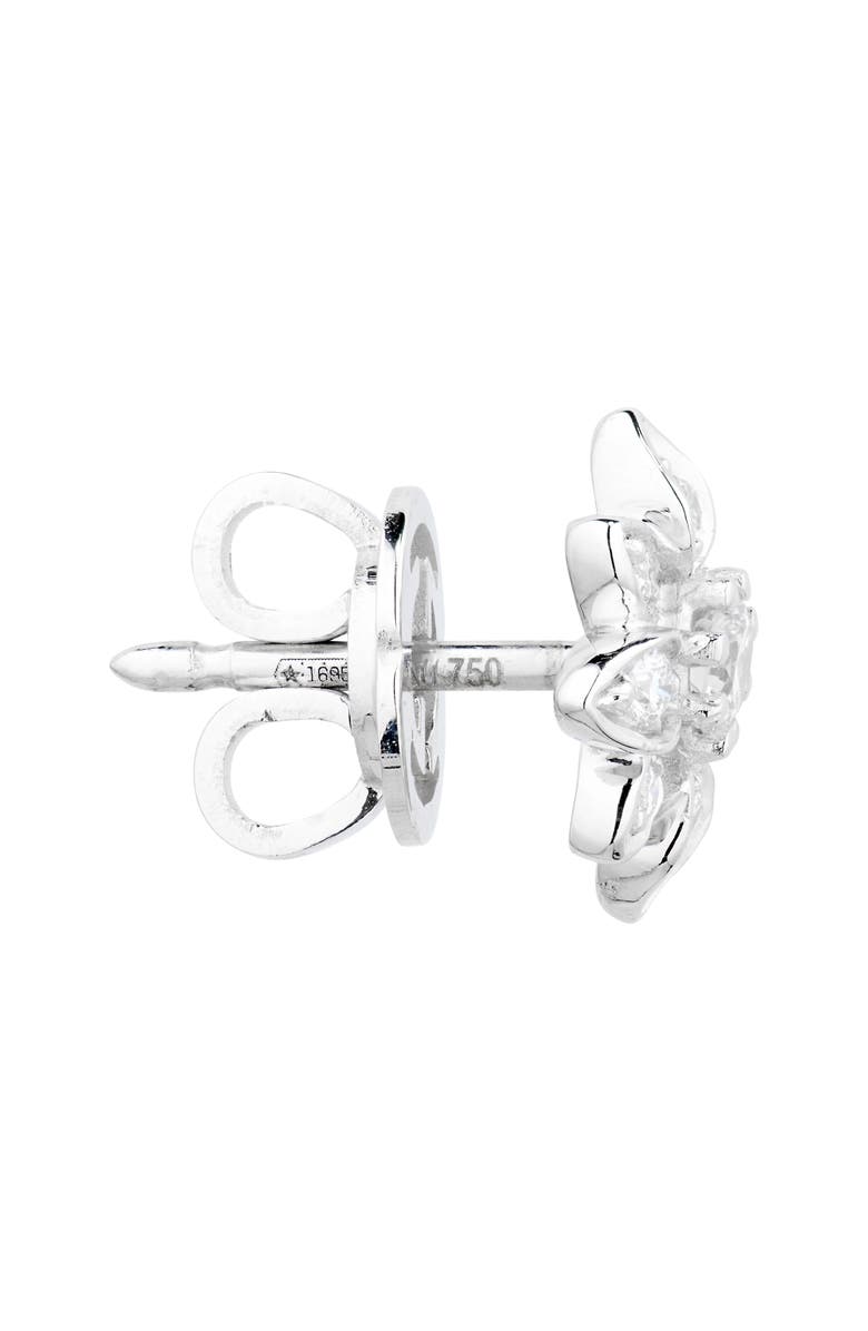 Gucci Flora Diamond Stud Earrings, Alternate, color, 