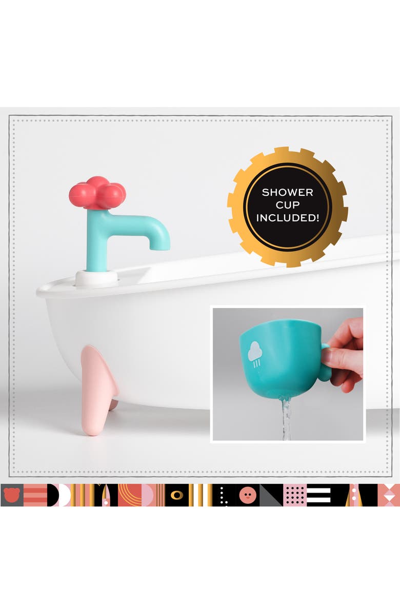 FAO Schwarz 9-Piece Toy Doll Bath Set, Alternate, color, 