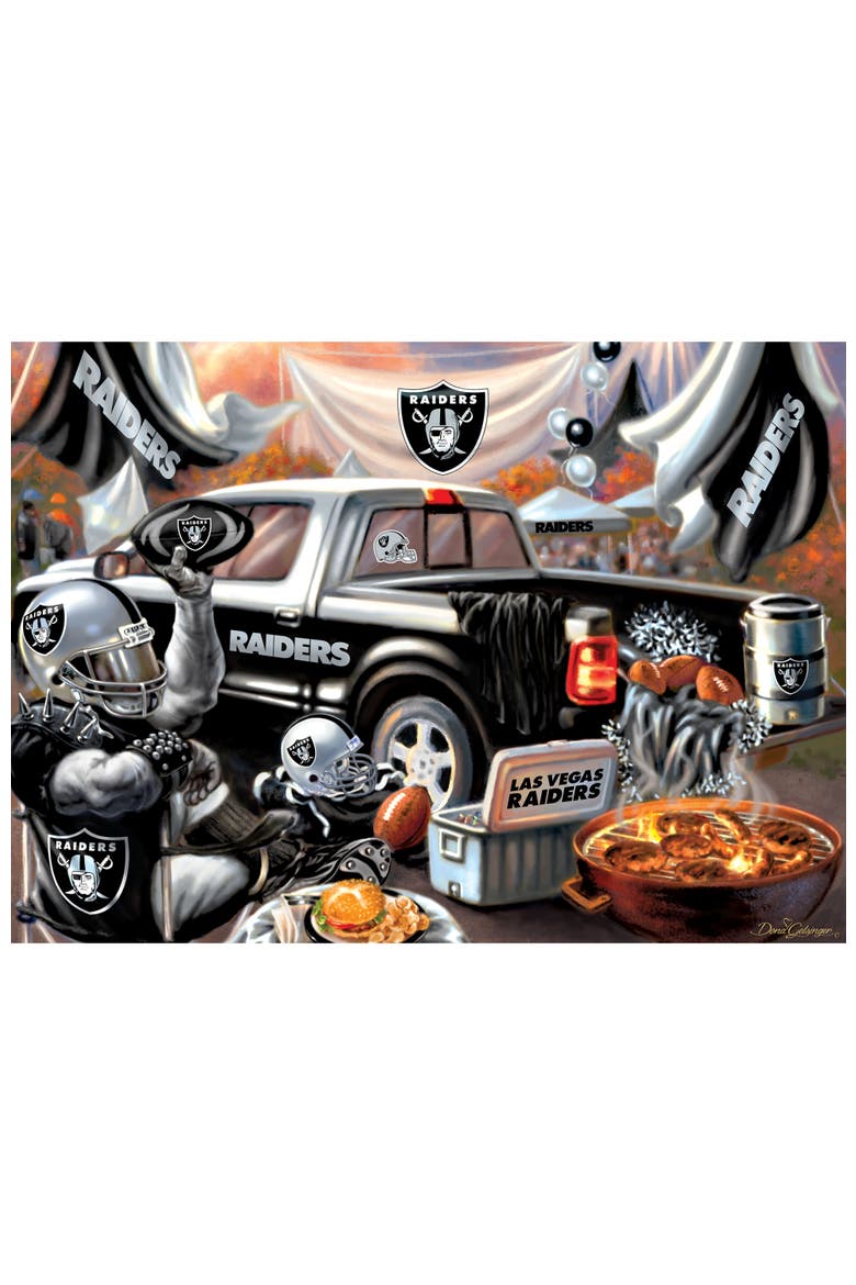 Las Vegas Raiders Gameday 1000pc Puzzle, Alternate, color, Multicolor