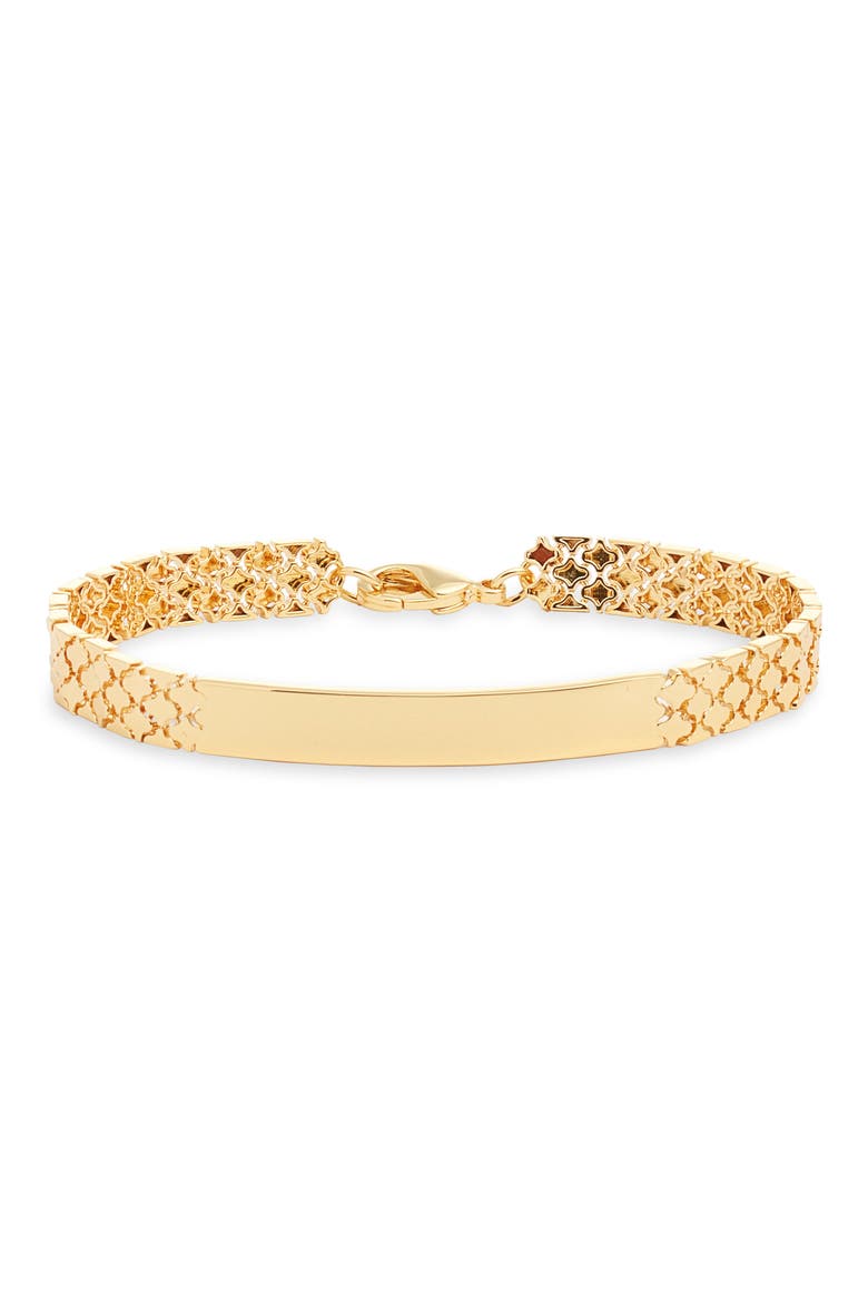 The Engraveable ID Bracelet, Main, color, GOLD