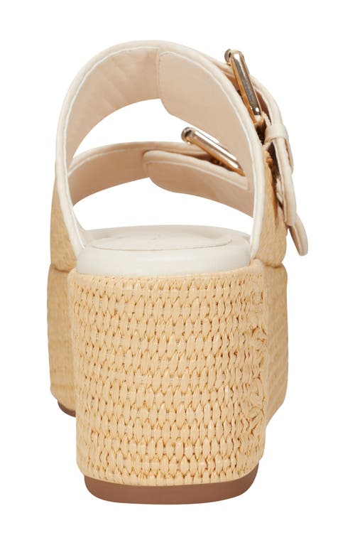 Marc Fisher Ltd Poppy Platform Sandal In Sand