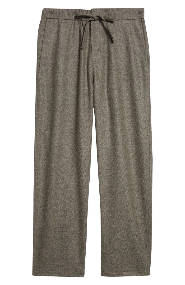 De Bonne Facture Lounge Merino Wool Trousers, Alternate, color, Fontainebleau Grey