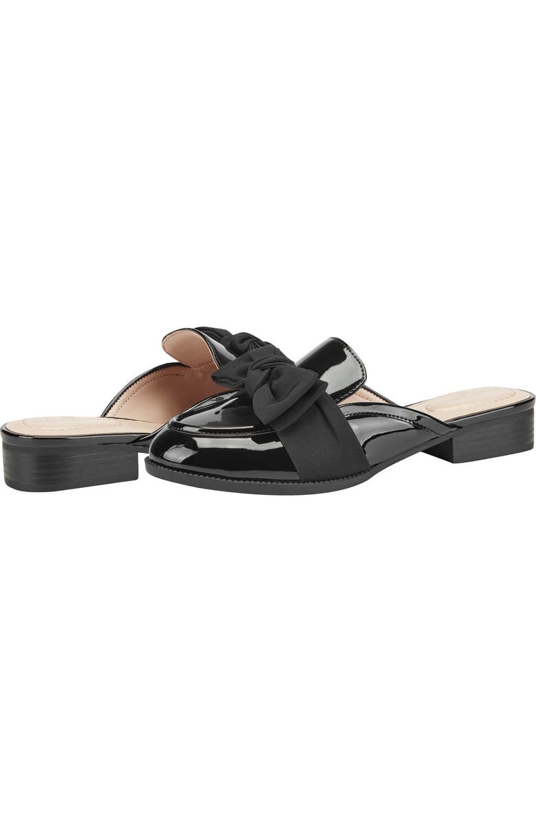 Bandolino Leilani Bow Mule, Alternate, color, Black