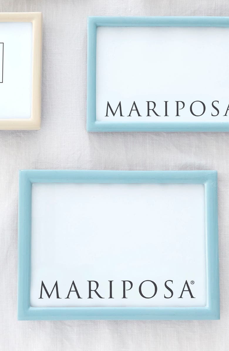 Mariposa Main Line Picture Frame, Alternate, color, Blue