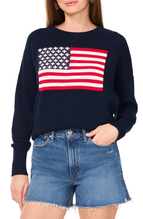 Flag Graphic Sweater