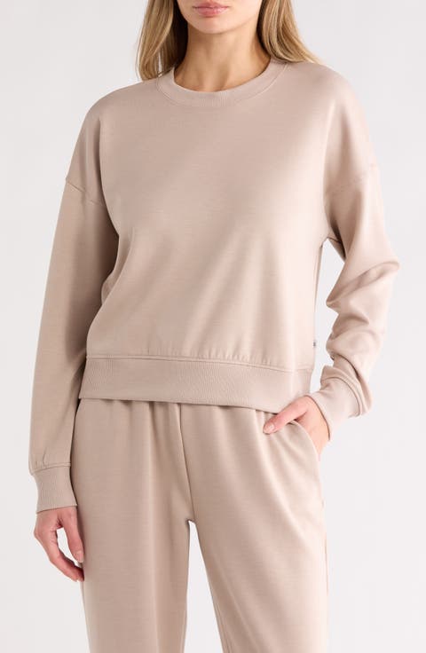 Abby Crewneck Crop Sweatshirt