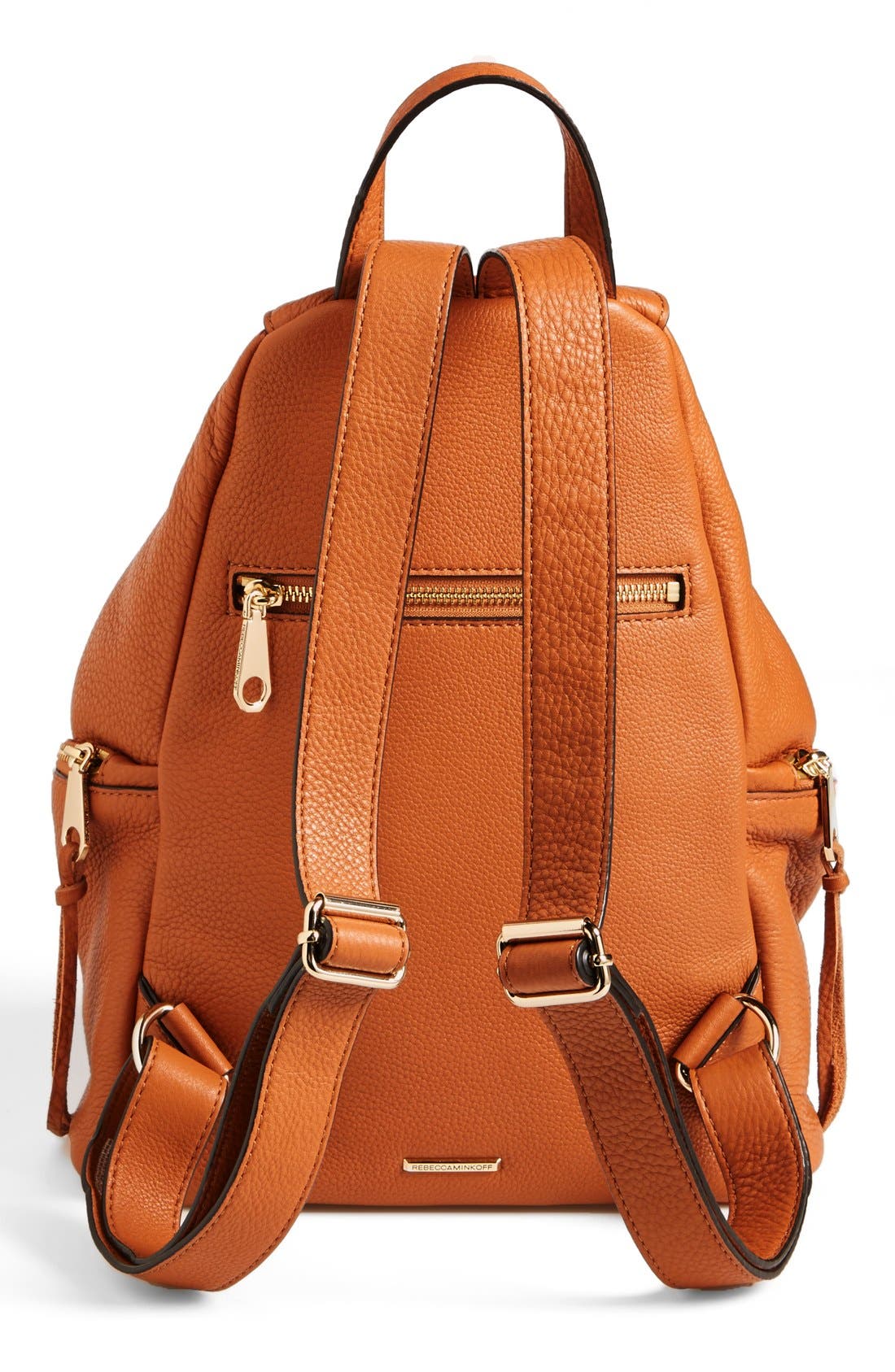 'Julian' Backpack with Fringe, Alternate, color, COGNAC